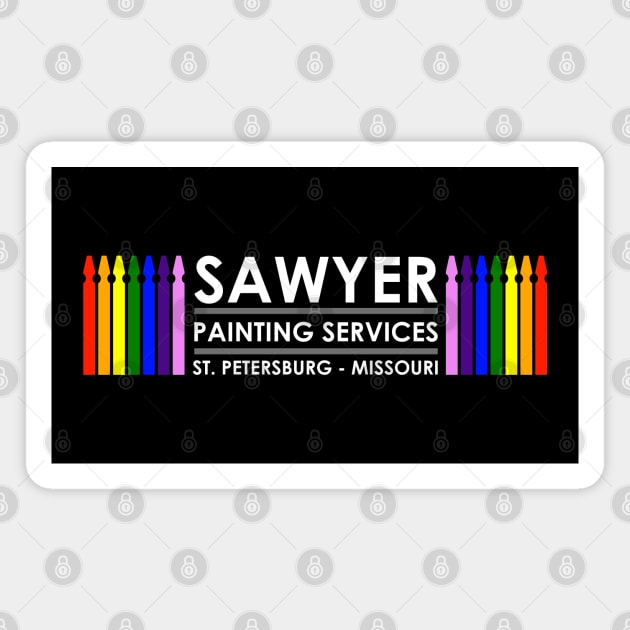 Sawyer Painter Magnet by nickbeta